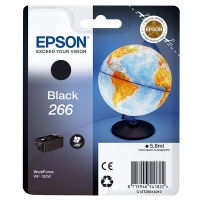 Epson T266 cartouche d'encre noire (d'origine) C13T26614010 026716