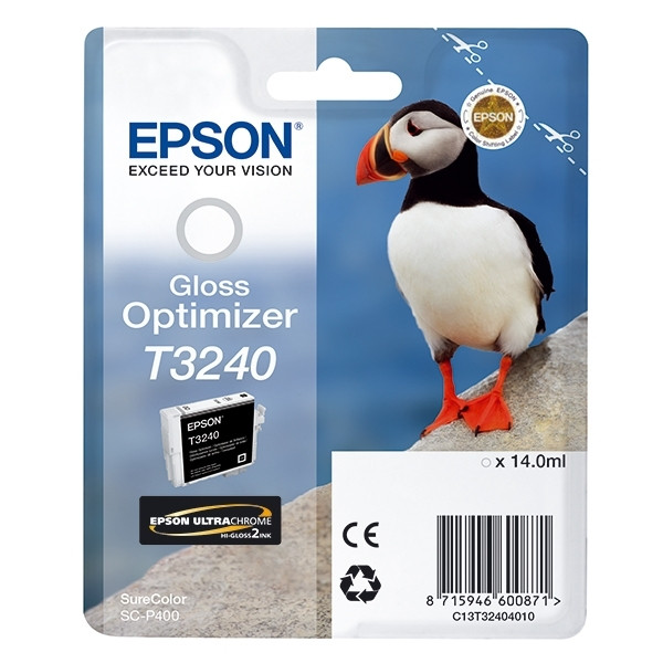 Epson T3240 cartouche optimiseur de brillance (d'origine) C13T32404010 026932 - 1