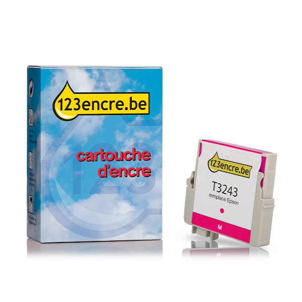 Epson T3243 cartouche d'encre (marque 123encre) - magenta C13T32434010C 026939 - 1