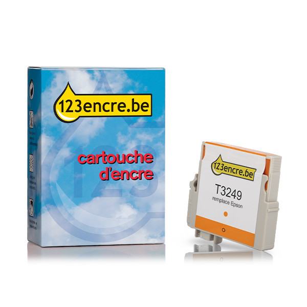 Epson T3249 cartouche d'encre (marque 123encre) - orange C13T32494010C 026947 - 1