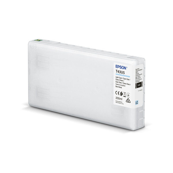 Epson T43U cartouche d'encre cyan clair (d'origine) C13T43U540 083454 - 1