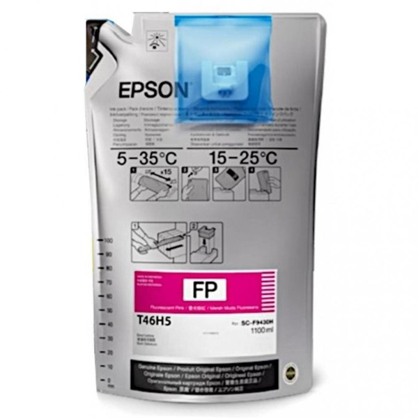 Epson T46D540 cartouche d'encre rose fluorescent (d'origine) C13T46D540 083476 - 1