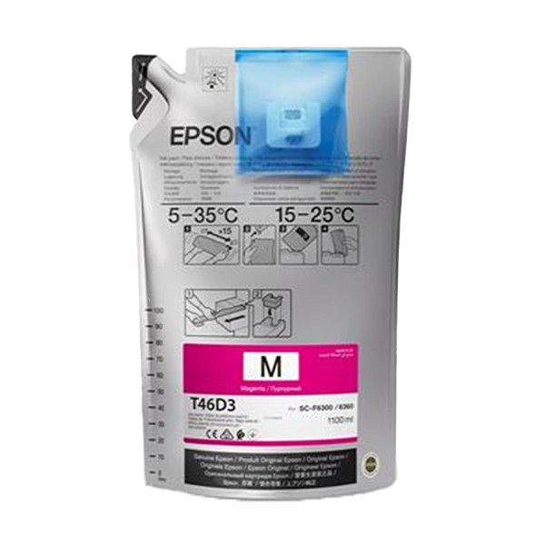 Epson T46D840 cartouche d'encre magenta (d'origine) C13T46D340 083470 - 1