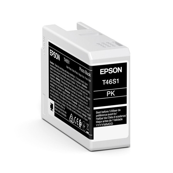 Epson T46S1 cartouche d'encre (d'origine) - noir photo C13T46S100 083490 - 1