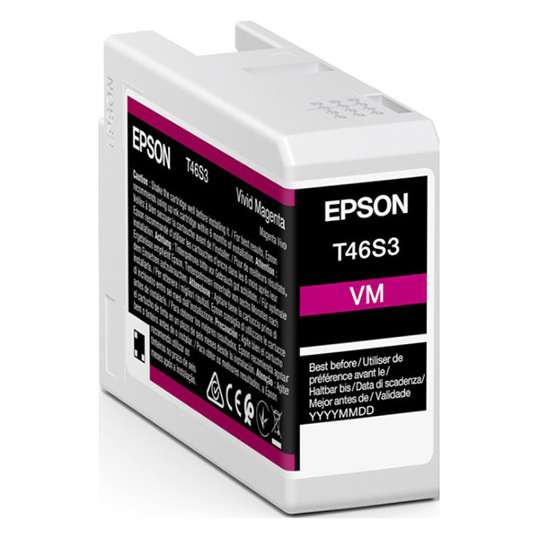 Epson T46S3 cartouche d'encre (d'origine) - magenta C13T46S300 083494 - 1