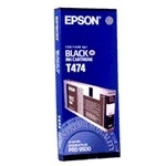 Epson T474 cartouche d'encre noire (d'origine) C13T474011 025200 - 1