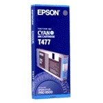 Epson T477 cartouche d'encre cyan (d'origine) C13T477011 025230 - 1