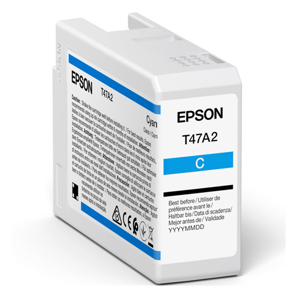 Epson T47A2 cartouche d'encre (d'origine) - cyan C13T47A200 083512 - 1