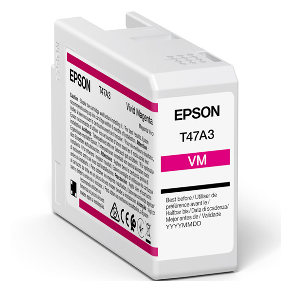 Epson T47A3 cartouche d'encre (d'origine) - magenta vif C13T47A300 083514 - 1