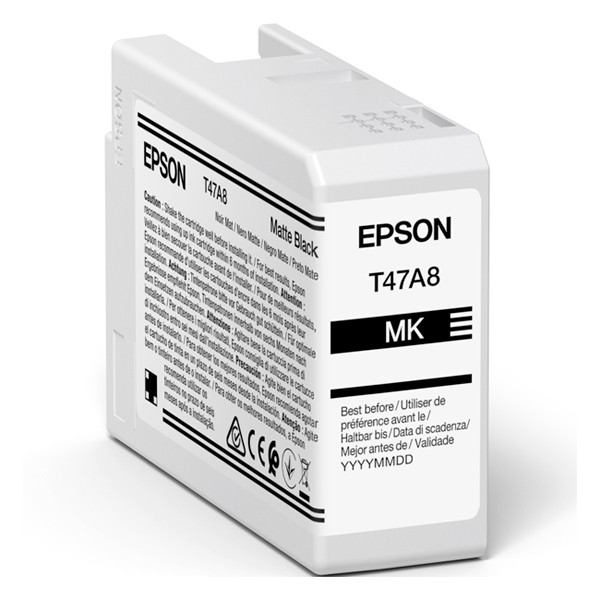 Epson T47A8 cartouche d'encre noir mat (d'origine) 905500 - 1