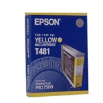 Epson T481 cartouche d'encre jaune (d'origine) C13T481011 025310 - 1
