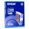 Epson T483 cartouche d'encre cyan (d'origine)
