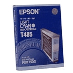 Epson T485 cartouche d'encre cyan clair (d'origine) C13T485011 025350 - 1