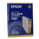 Epson T487 cartouche d'encre jaune (d'origine) C13T487011 025430 - 1