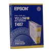 Epson T487 cartouche d'encre jaune (d'origine) C13T487011 025430