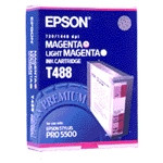 Epson T488 cartouche d'encre magenta clair / magenta (d'origine) C13T488011 025440 - 1
