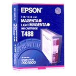 Epson T488 cartouche d'encre magenta clair / magenta (d'origine) C13T488011 025440