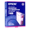 Epson T488 cartouche d'encre magenta clair / magenta (d'origine)