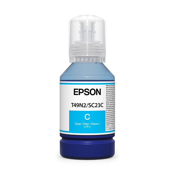 Epson T49N200 réservoir d'encre (d'origine) - cyan C13T49N200 024184 - 1