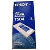 Epson T504 cartouche d'encre cyan clair (d'origine) C13T504011 025645 - 1