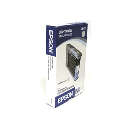 Epson T5435 cartouche d'encre cyan clair (d'origine) C13T543500 025500 - 1