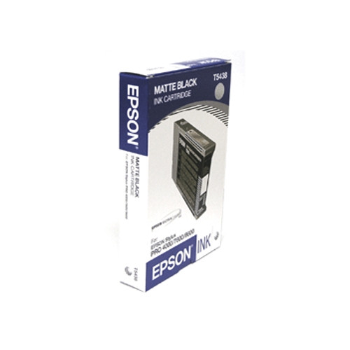 Epson T5438 cartouche d'encre noir mat (d'origine) 025530 Epson T5438 cartouche d'encre noir mat (d'origine) 025530 - 1