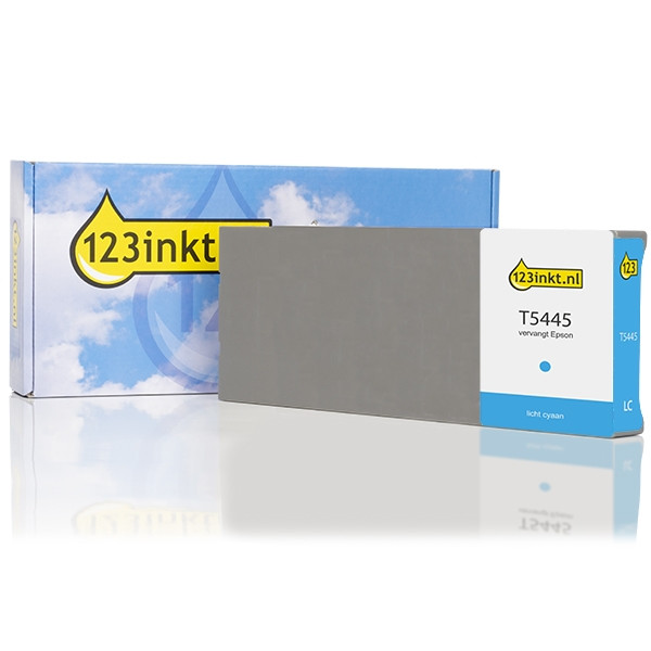 Epson T5445 cartouche d'encre cyan clair haute capacité (marque 123encre) C13T544500C 025581 - 1