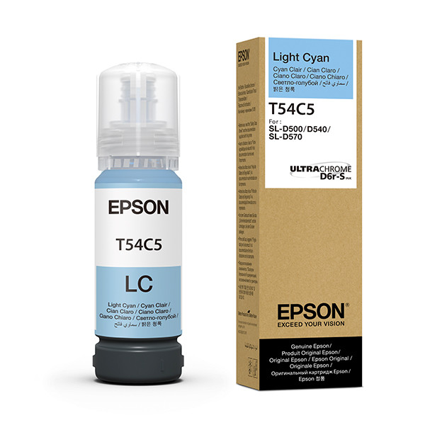 Epson T54C cartouche d'encre (d'origine) - cyan clair C13T54C520 083672 - 1