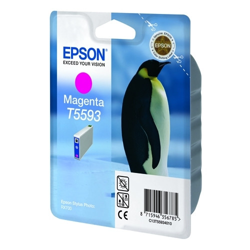 Epson T5593 cartouche d'encre magenta (d'origine) C13T55934010 022930 - 1