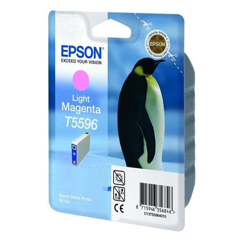 Epson T5596 cartouche d'encre magenta clair (d'origine) C13T55964010 022945 - 1