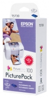Epson T5730  cartouche d&#039;encre + papier photo (d&#039;origine) C13T573040 022995