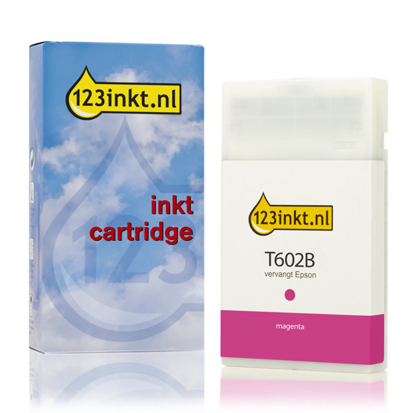 Epson T602B cartouche d'encre capacité standard (marque 123encre) - magenta C13T602B00C 026115 - 1