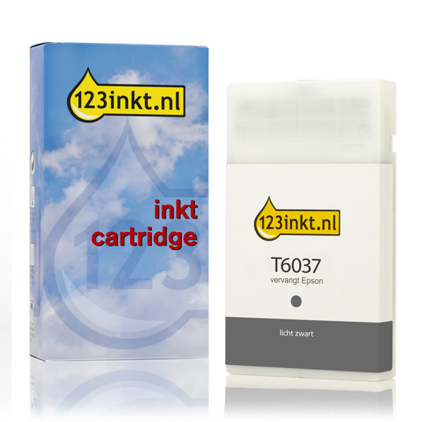 Epson T6037 cartouche d'encre noire haute capacité (marque 123encre) C13T603700C 026047 - 1