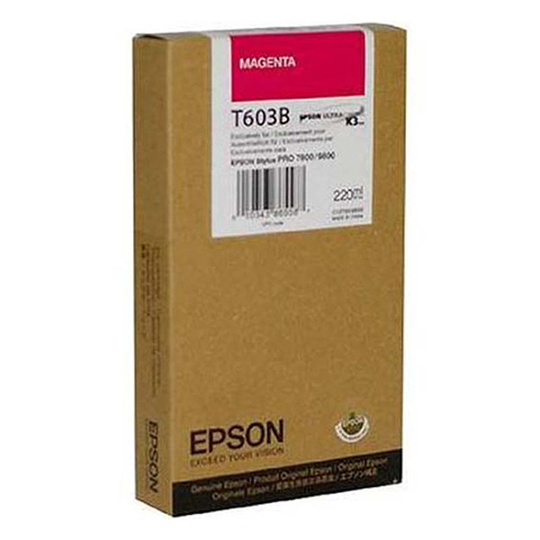 Epson T603B cartouche d'encre magenta haute capacité (d'origine) C13T603B00 026118 - 1