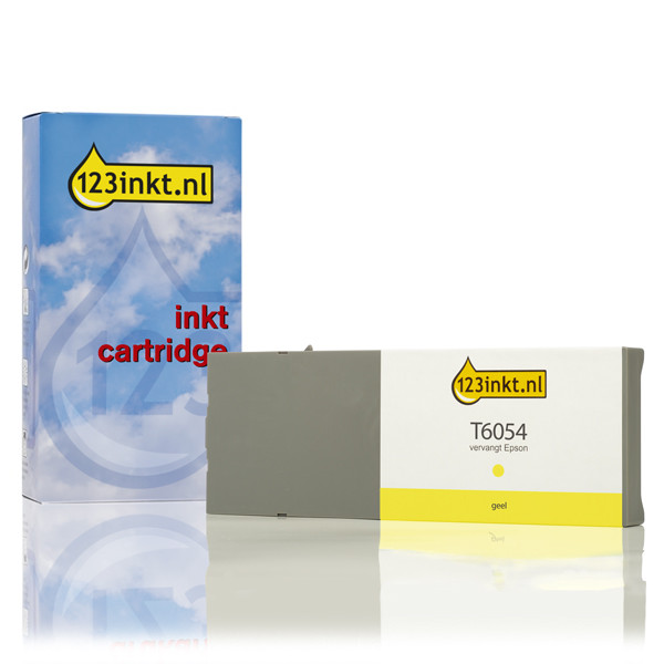 Epson T6054 cartouche d'encre jaune capacité standard (marque 123encre) C13T605400C 026057 - 1