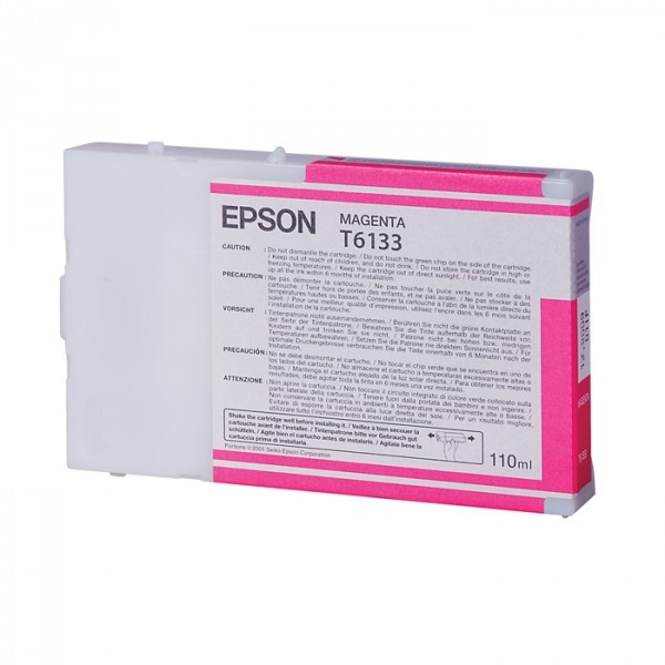Epson T6133 cartouche d'encre (d'origine) - magenta C13T613300 026100 - 1