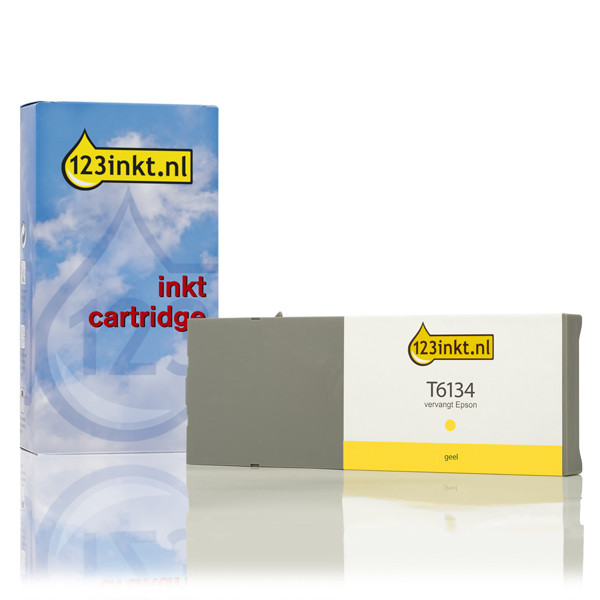 Epson T6134 cartouche d'encre capacité standard (marque 123encre) - jaune C13T613400C 026103 - 1