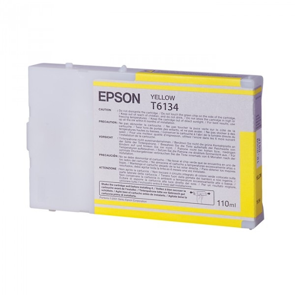 Epson T6134 cartouche d'encre (d'origine) - jaune C13T613400 026102 - 1