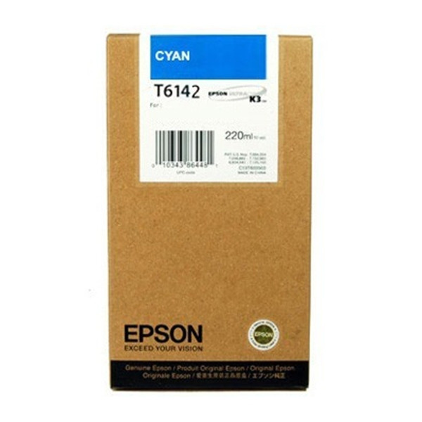 Epson T6142 cartouche d'encre haute capacité (d'origine) - cyan C13T614200 026106 - 1
