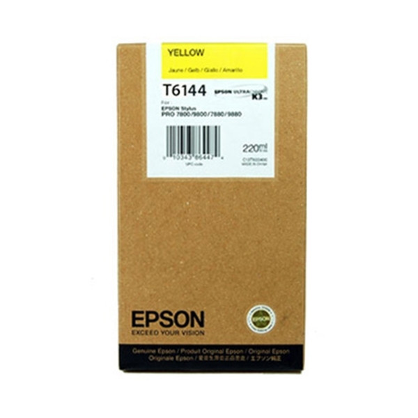 Epson T6144 cartouche d'encre haute capacité (d'origine) - jaune C13T614400 026110 - 1