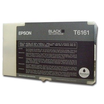 Epson T6161 cartouche d'encre noire faible capacité (d'origine) C13T616100 026166 - 1