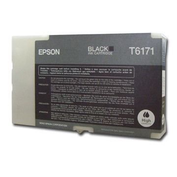 Epson T6171 cartouche d'encre noire haute capacité (d'origine) C13T617100 026174 - 1