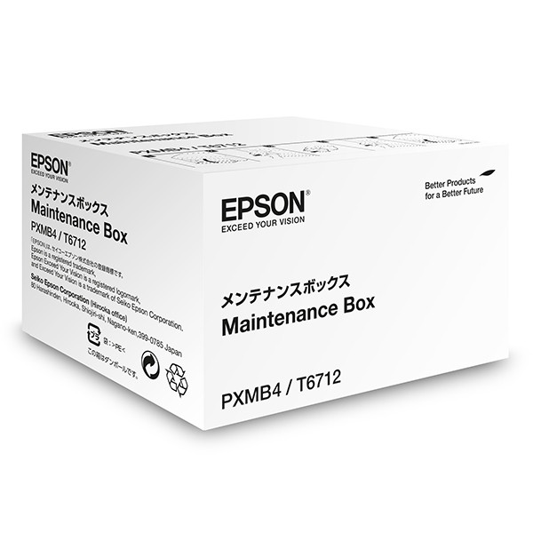 Epson T6712 boîte de maintenance (d'origine) C13T671200 026688 - 1