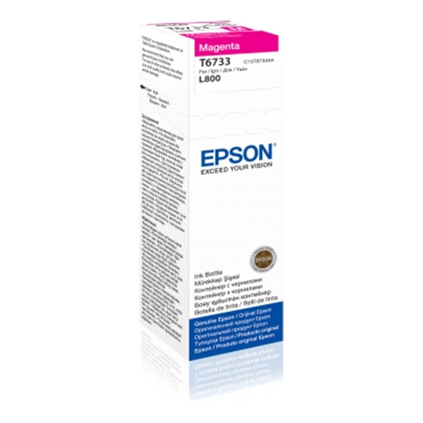 Epson T6733 cartouche d'encre magenta (d'origine) 026820 - 1