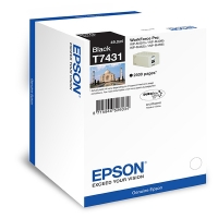 Epson T7431 cartouche d'encre noire (d'origine) C13T74314010 026608