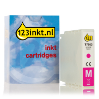 Epson T7563 cartouche d'encre magenta (marque 123encre)