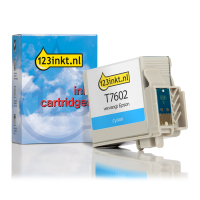 Epson T7602 cartouche d'encre (marque 123encre) - cyan