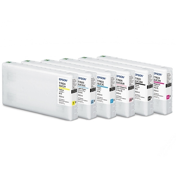 Epson T7825 cartouche d'encre cyan clair (d'origine) C13T782500 026698 - 1