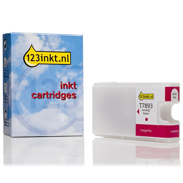 Epson T7893 cartouche d'encre magenta capacité extra-haute (marque 123encre) C13T789340C 026665 - 1