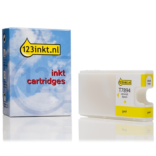 Epson T7894 cartouche d'encre jaune capacité extra-haute (marque 123encre) C13T789440C 026667 - 1